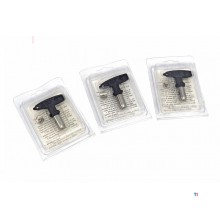 HBM 3 Piece Nozzle set for HBM High Pressure Airless Sprayer Paint Sprayer Wall Sprayer Set 1500 W