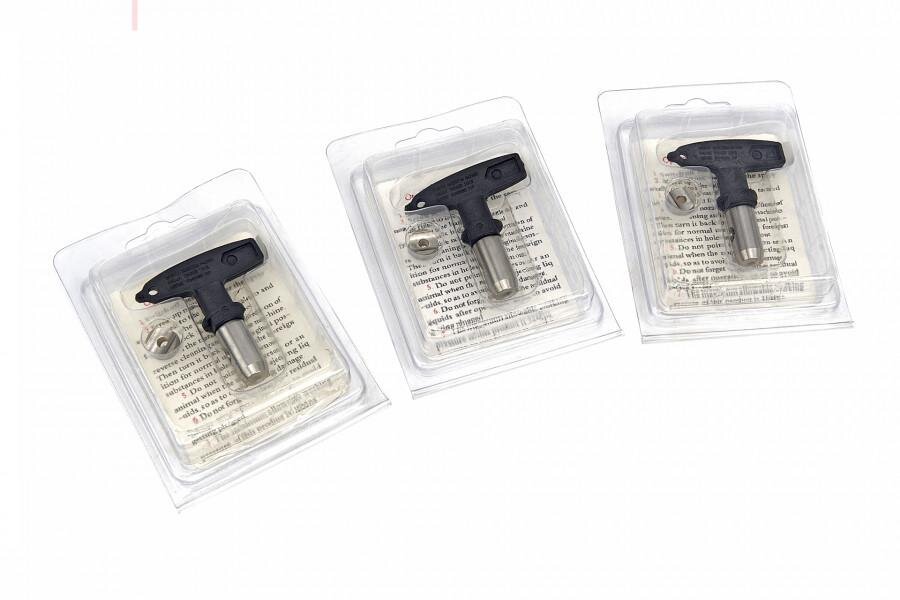 HBM 3-delt dysesett for HBM Høytrykks luftløs sprøyte malingssprøyte Veggsprøytesett 1500 W