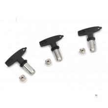 HBM 3-delt dysesett for HBM Høytrykks luftløs sprøyte malingssprøyte Veggsprøytesett 1500 W