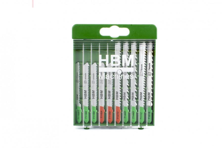 HBM 10-teiliges professionelles Stichsägeblatt-Set HBM 10-teiliges professionelles Stichsägeblatt-Set