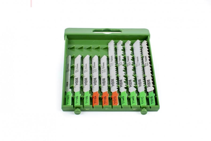 HBM 10-teiliges professionelles Stichsägeblatt-Set HBM 10-teiliges professionelles Stichsägeblatt-Set