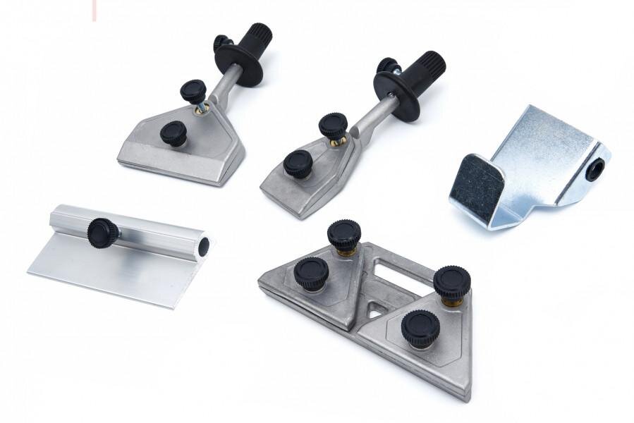 HBM 4-delers tilbehørssett for 200 mm. Profesjonell variabel universalsliper HBM 4-delers tilbehørssett for 200 mm. Profesjonell variabel universalsliper