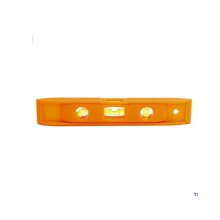 HBM 230 mm. Fickvattenpass med 3 bubblor