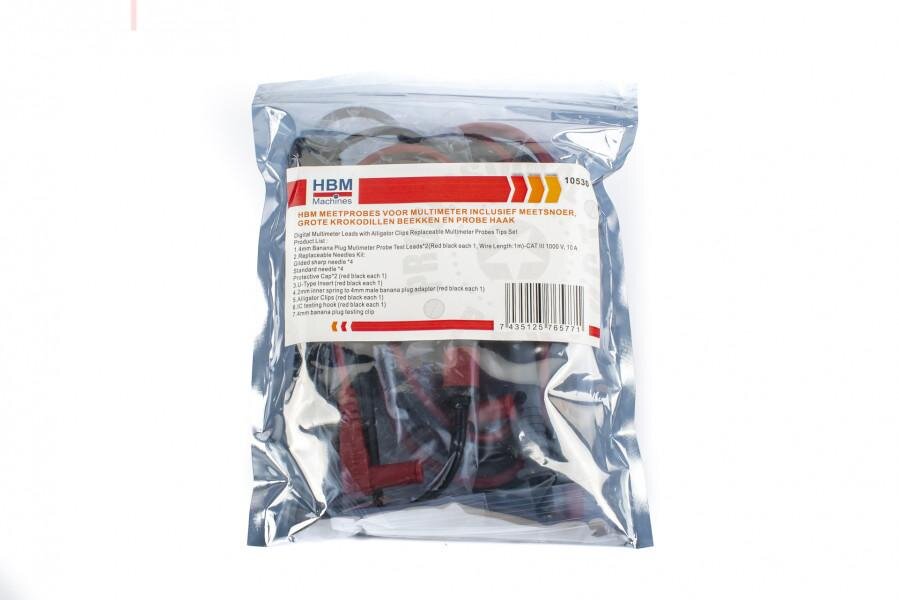 HBM Prüfspitzensatz für Multimeter 21-teilig