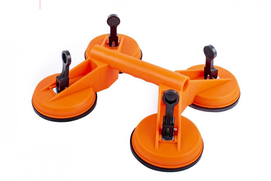 HBM glasholder / sugekop med 4 hoveder og 150 kg bæreevne HBM glasholder / sugekop med 4 hoveder og 150 kg bæreevne