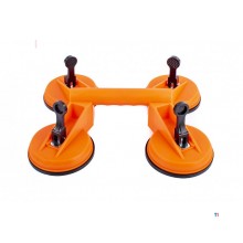 HBM glasholder / sugekop med 4 hoveder og 150 kg bæreevne HBM glasholder / sugekop med 4 hoveder og 150 kg bæreevne