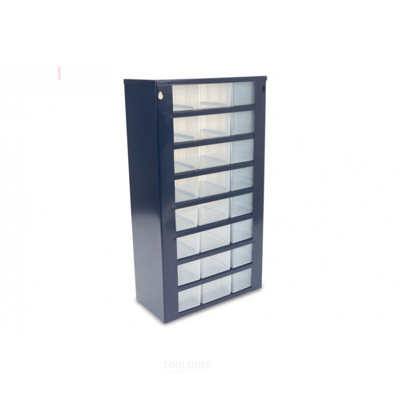 Raaco 137409 Kommode med 24 skuffer - 552 x 306 x 150 mm.