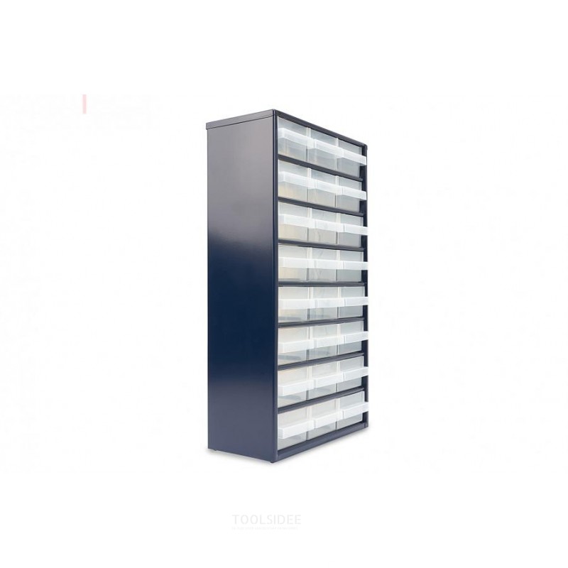 Raaco 137409 Kommode med 24 skuffer - 552 x 306 x 150 mm.