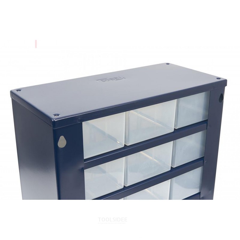 Raaco 137409 Kommode med 24 skuffer - 552 x 306 x 150 mm.