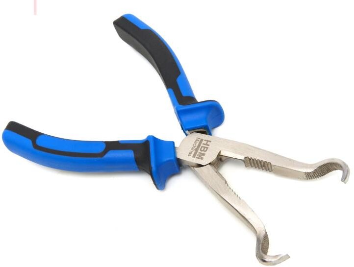 HBM Zündkerzenzange, Zündkerzenstecker, Ringspitzzange Zangendurchmesser 16 mm.