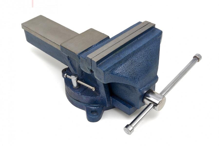 HBM Profi 150 mm Schraubstock mit Drehfuß