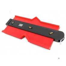 HBM 180 x 130 x 21 mm Professionelle Magnetprofillehre mit Schloss