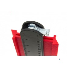 HBM 180 x 130 x 21 mm Professionelle Magnetprofillehre mit Schloss