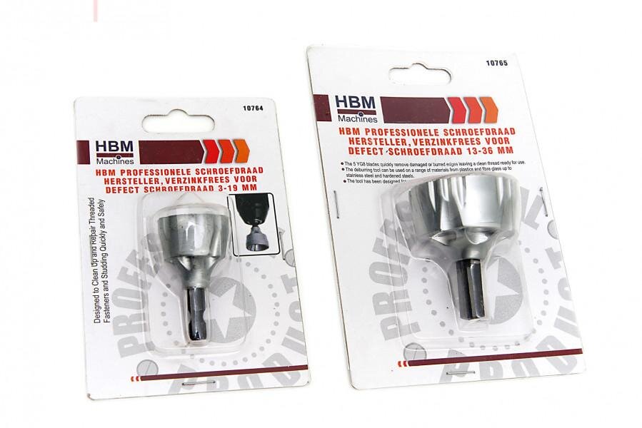 HBM Professional Thread Repairer, Senker für defekte Gewinde 3-19 mm HBM Professional Thread Repairer, Senker für defekte Gewinde 3-19 mm