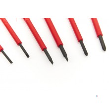 HBM Professional 6-delt VDE præcisionsskruetrækkersæt