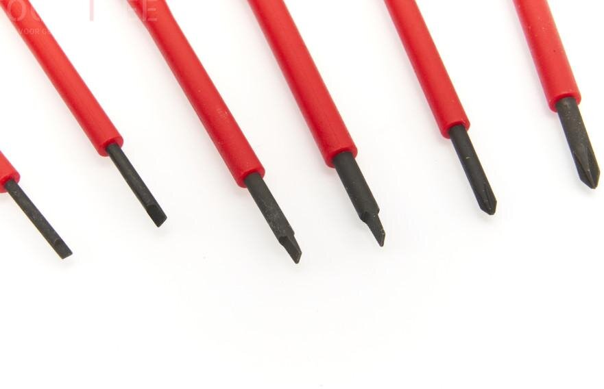 HBM Professional 6-delt VDE præcisionsskruetrækkersæt