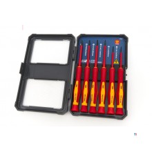 HBM Professional 6-delt VDE præcisionsskruetrækkersæt