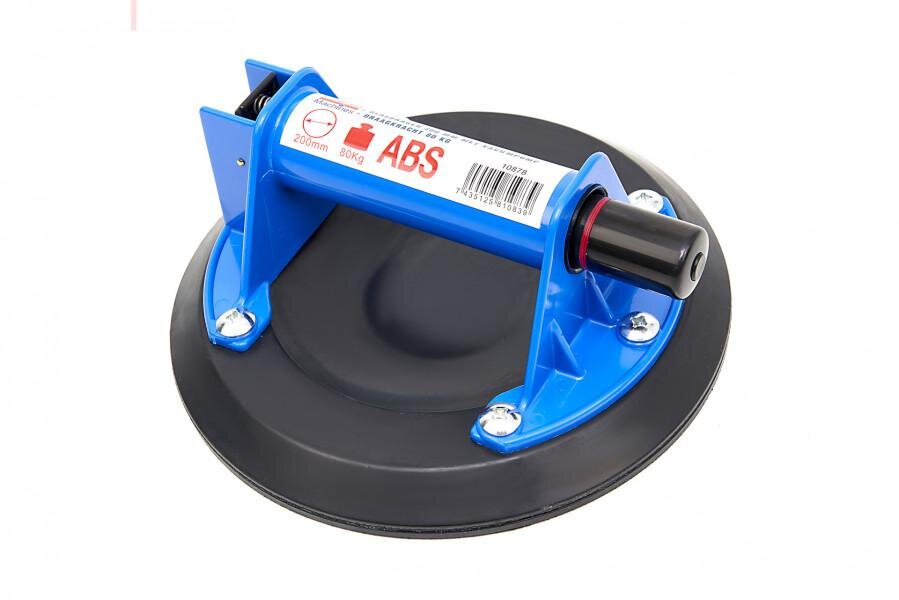 HBM Professional Sugekopp / Glassholder 200 mm med vakuumpumpe - Lastekapasitet 80 Kg