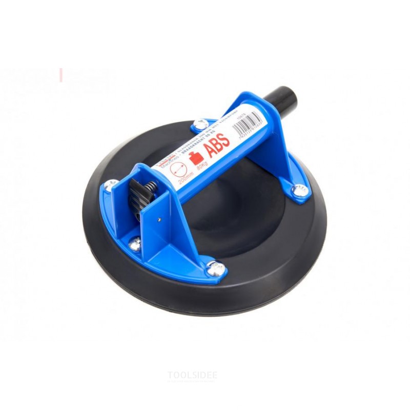 HBM Professional Sugekop / Glasholder 200 mm med vakuumpumpe - Belastningskapacitet 80 Kg