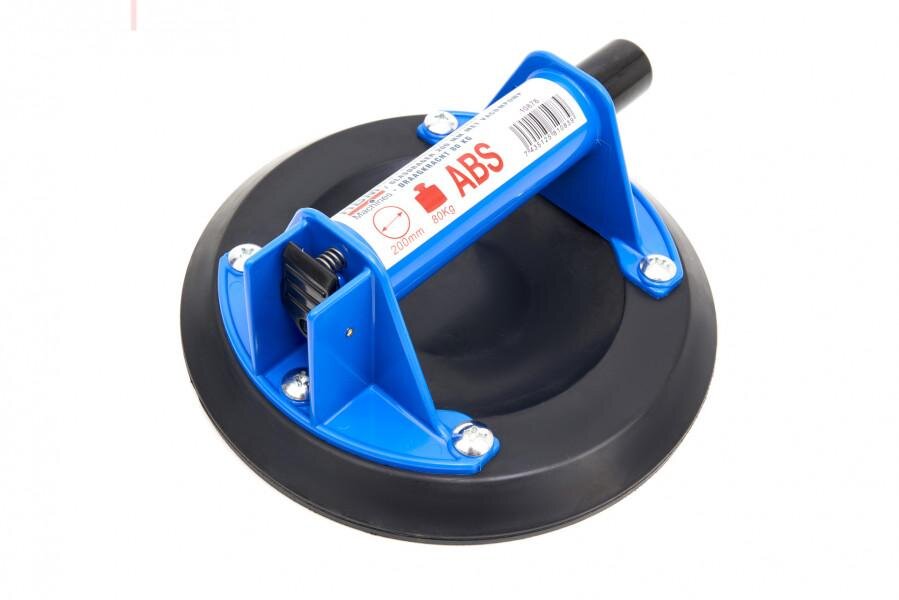 HBM Professional Sugekopp / Glassholder 200 mm med vakuumpumpe - Lastekapasitet 80 Kg