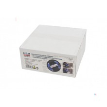 HBM Professional Sugekopp / Glassholder 200 mm med vakuumpumpe - Lastekapasitet 80 Kg