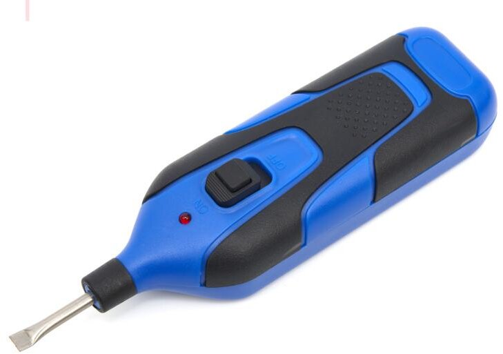 HBM 11-delers reparasjonssett for laminat - parkettgulv og møbler inkludert 11 farger og batteri