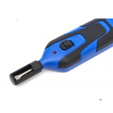 HBM 11-delers reparasjonssett for laminat - parkettgulv og møbler inkludert 11 farger og batteri