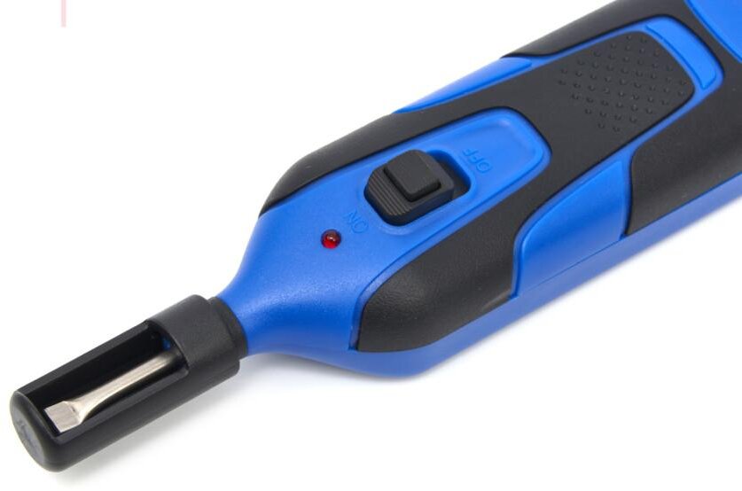 HBM 11-delers reparasjonssett for laminat - parkettgulv og møbler inkludert 11 farger og batteri