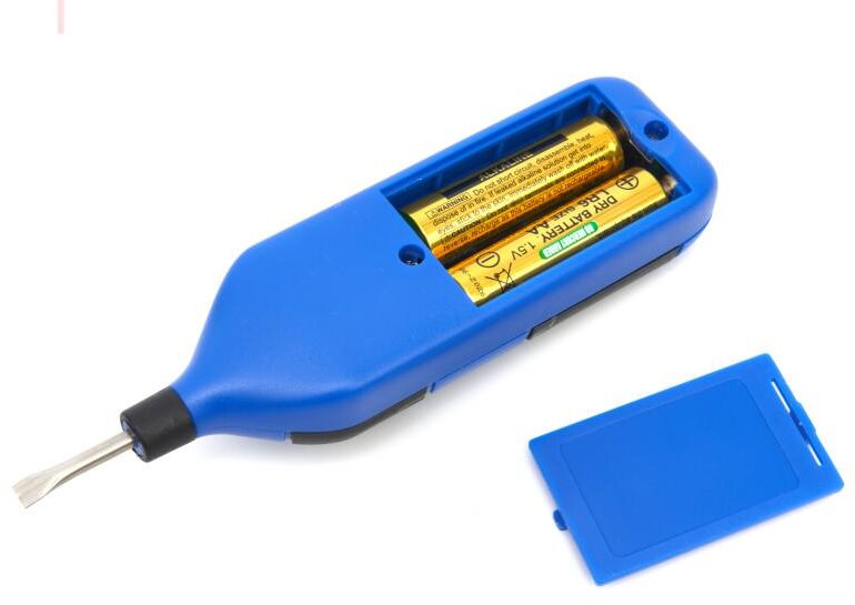 HBM 11-delers reparasjonssett for laminat - parkettgulv og møbler inkludert 11 farger og batteri