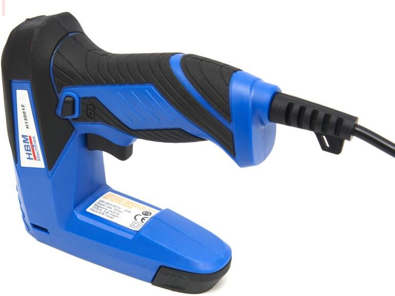 HBM Elektrotacker inklusive 400 Klammern und 100 Nägeln