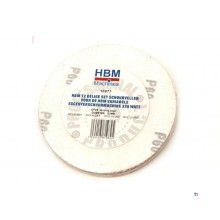HBM 12-delad uppsättning slipskivor för HBM Variable Excentric Sander 320 Watt