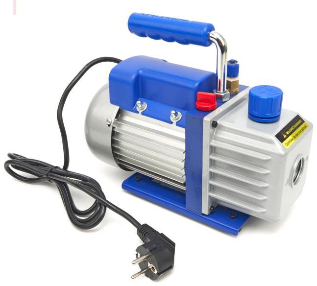 HBM Vakuumpumpe 1 trin med 2-fold manometersæt 85 liter pr. minut