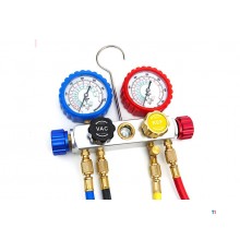 HBM Vakuumpumpe 1 trin med 2-fold manometersæt 85 liter pr. minut