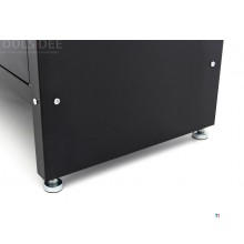 HBM 120 Cm Arbeidsbenk med 5 skuffer, 1 dør og heltre benkeplate