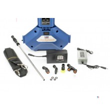 HBM 20 liters trykkstyrt ryggsekksprøyte / trykksprøyte på batteri 12-V / 8Ah inkludert 2 batterier