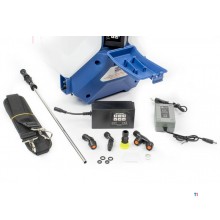 HBM 20 liters trykkstyrt ryggsekksprøyte / trykksprøyte på batteri 12-V / 8Ah inkludert 2 batterier