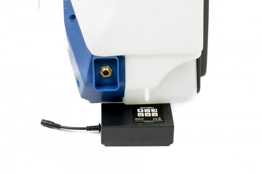 HBM 20 liters trykkstyrt ryggsekksprøyte / trykksprøyte på batteri 12-V / 8Ah inkludert 2 batterier