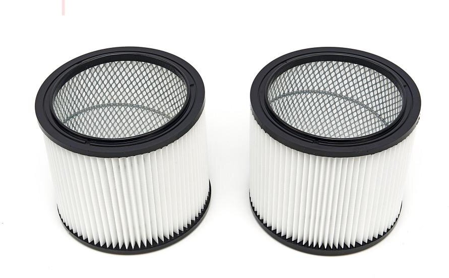 HBM Filterset für HBM 80 Liter 3000 W Profi-Edelstahl-Baustaubsauger mit 3 Motoren