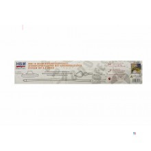 HBM 10-delt kloakaflåsningssæt, afløbsrørsoplukker med låsesystem op til 9,2 meter HBM 10-delt kloakaflåsningssæt, afløbsrørsoplukker med låsesystem op til 9,2 meter