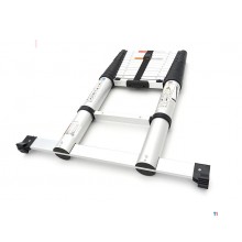 HBM Professional Teleskopstige – Aluminium – Maks. Arbejdshøjde 3,80 m