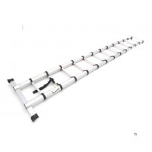 HBM Professional Teleskopstige – Aluminium – Maks. Arbejdshøjde 3,80 m