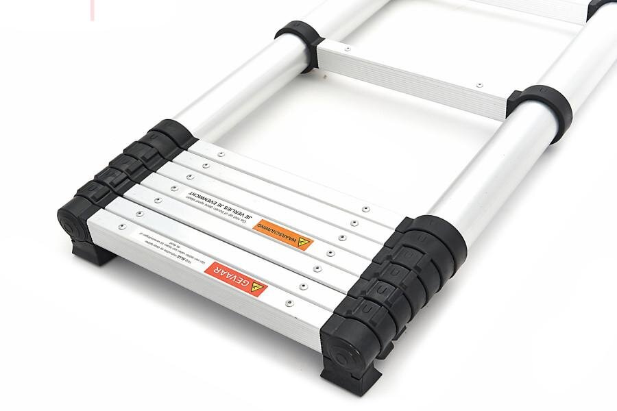 HBM Professional Teleskopstige – Aluminium – Maks. Arbejdshøjde 3,80 m