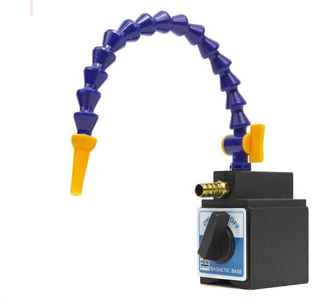 HBM Magneetvoet met 325 mm. Koelarm met Kraan