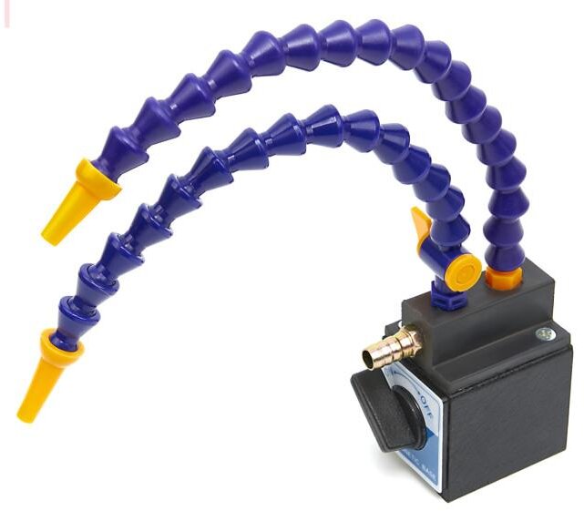 HBM Magnetfod med 2 x 300 mm. Kølearme med hane