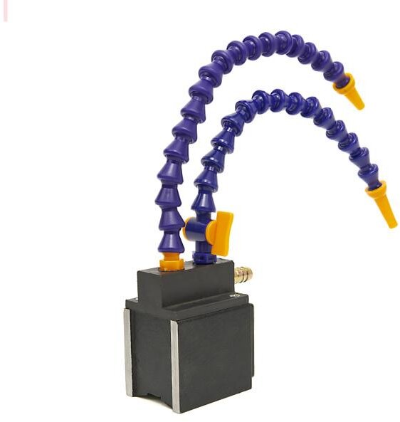 HBM Magnetfod med 2 x 300 mm. Kølearme med hane