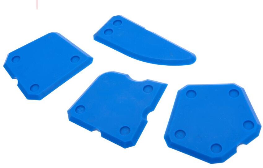 Ensemble de 4 lisseurs de joints en silicone et de calfeutrage HBM