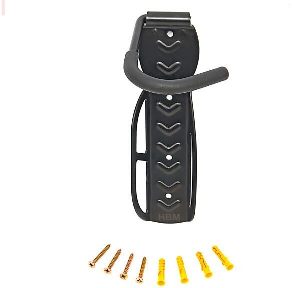 HBM-Wandhalterung, Aufhängungssystem zum vertikalen Aufhängen eines Fahrrads am Vorderrad