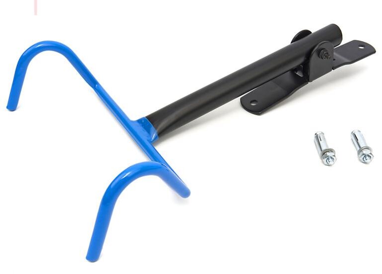 HBM Sammenklappeligt vægbeslag til cykel, vægholder til cykel, cykelophængningssystem foldbart med 2 ro