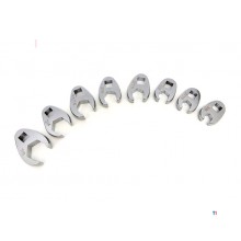 Stahlkaiser 8-delers kråkefotnøkler INCH med 3/8 opptak