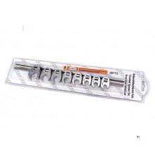 Stahlkaiser 8-delers kråkefotnøkler INCH med 3/8 opptak